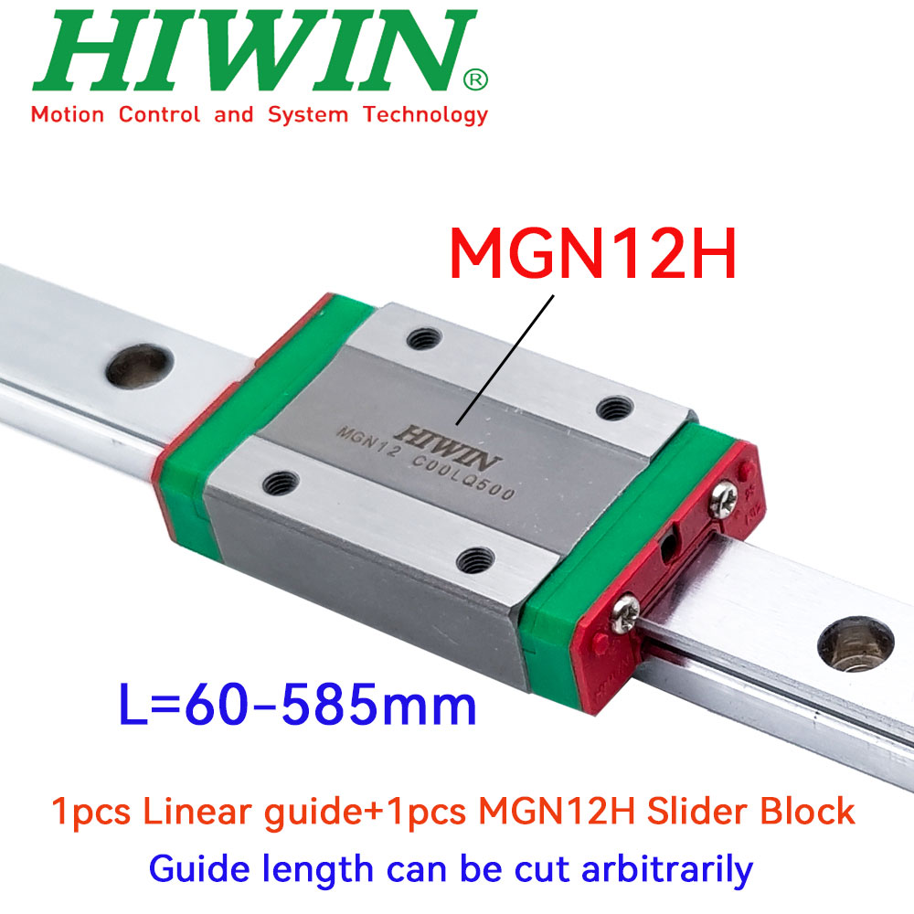 Linear Rail Mgn12H Set - HIWIN Original Genuine MGN12 Miniature Linear
