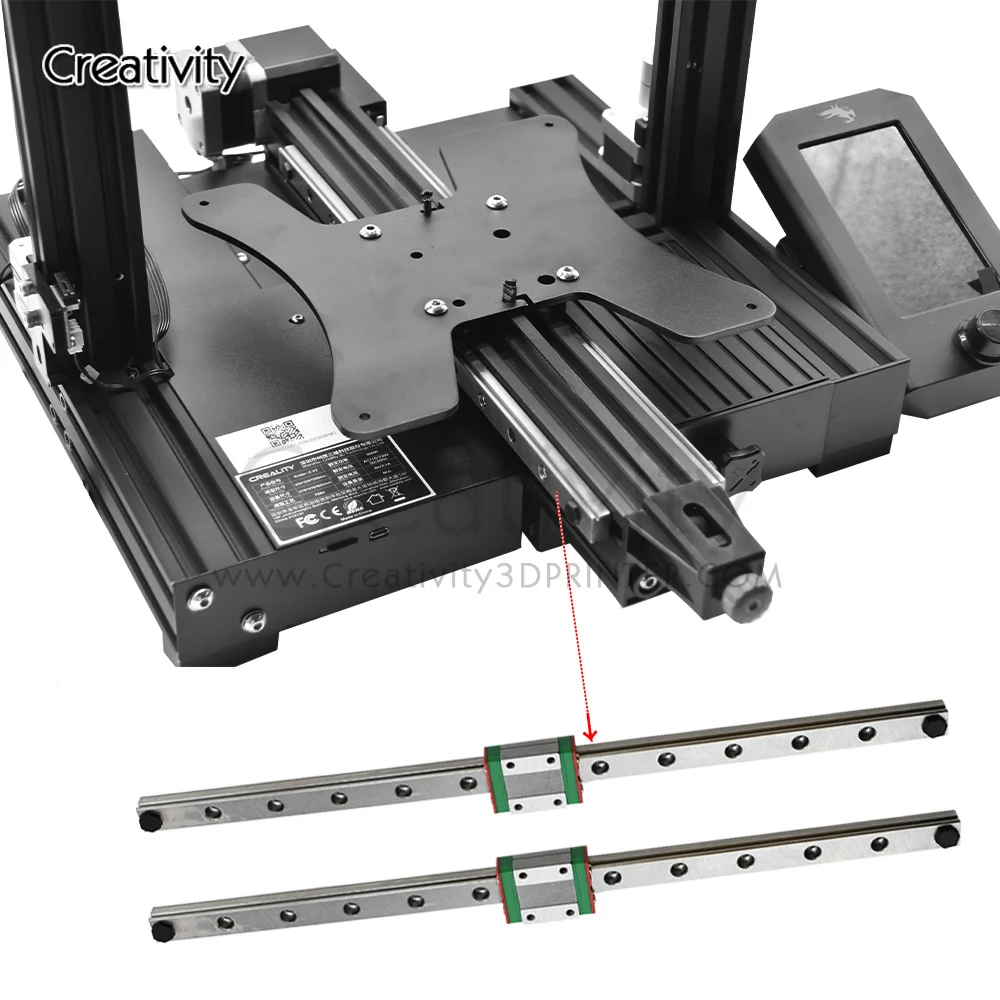 Ender3 V2 Y Axis/ X Axis Upgra - Linear Rail Mgn12H Set 评论和价格