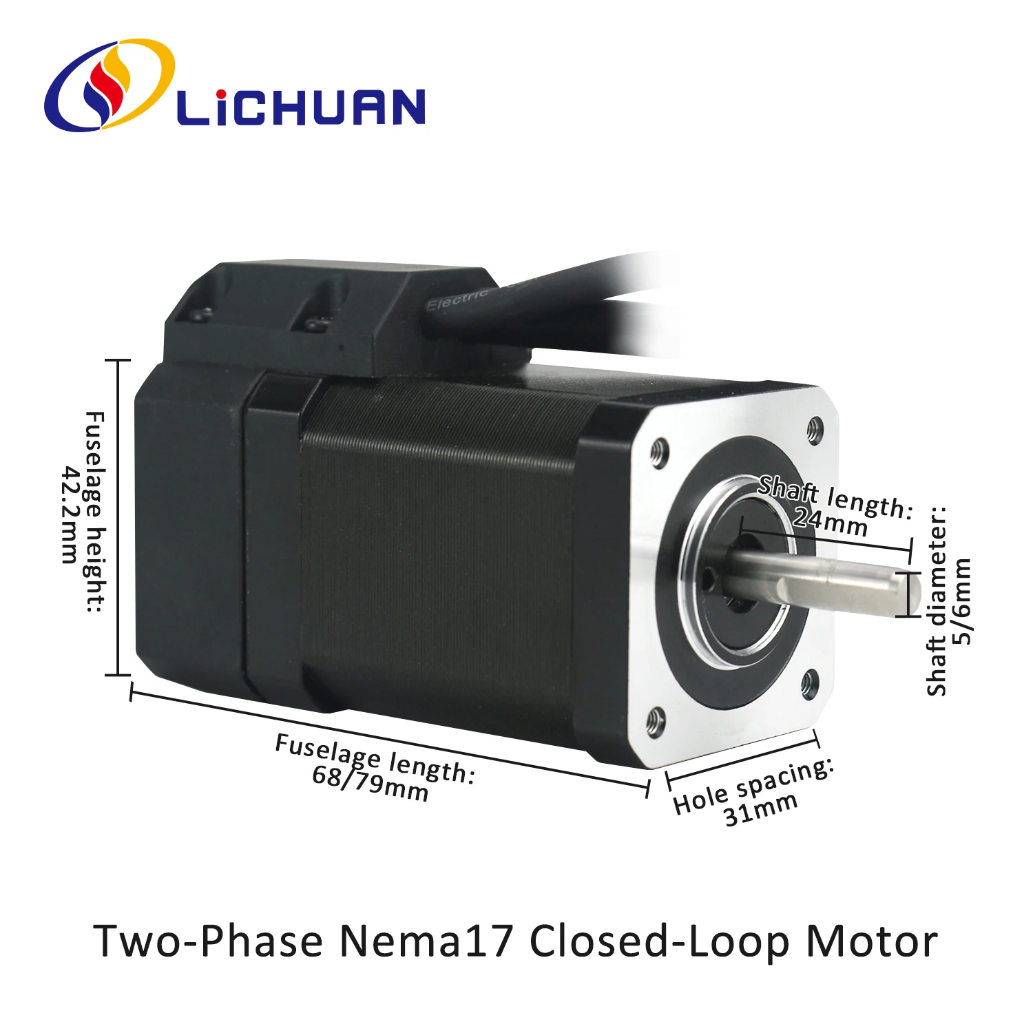 2026 Lichuan DC24V~50V 1.2A 10 - Closed Loop Stepper Motor Nema 17 评论和价格